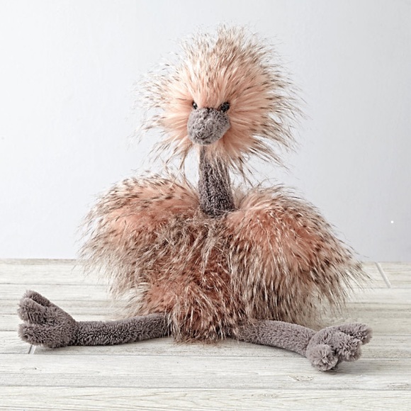 large stuffed ostrich